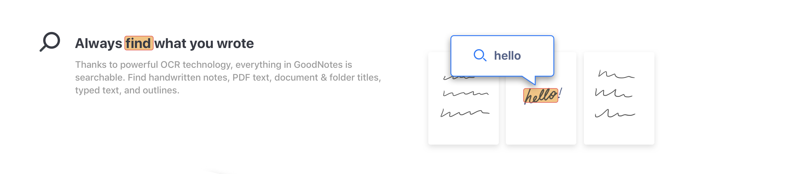 GoodNotes Search
